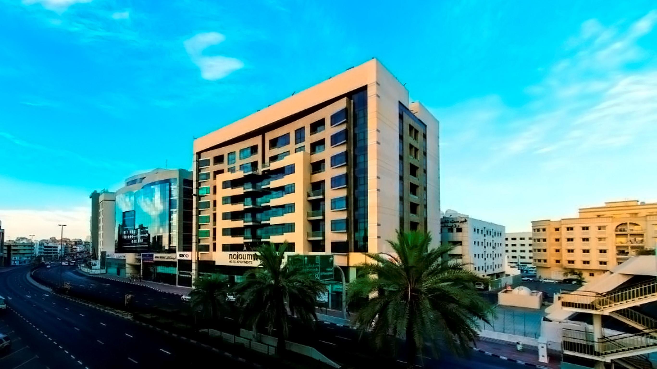 Nojoum Hotel Apartments Llc Dubaj Kültér fotó